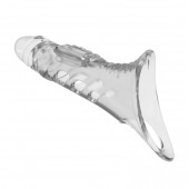 Прозрачная насадка на пенис - 22 см. - Baile - в Якутске купить с доставкой