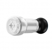 Набор PowerBlow   Feel Pocket Stroker Crystal: мастурбатор и интерактивная насадка - Kiiroo - в Якутске купить с доставкой