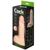 Телесный фаллоудлинитель с мошонкой Cock Next - 19 см. - LOVETOY (А-Полимер) - в Якутске купить с доставкой