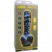 Черно-синяя мини-машина на присоске Tendril Thruster - 21,6 см. - Doc Johnson - купить с доставкой в Якутске
