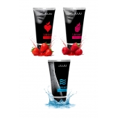 Набор из 3 лубрикантов JUJU (увлажняющий, клубника, малина) - JuJu - купить с доставкой в Якутске