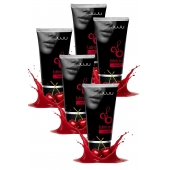 Набор из 5 съедобных лубрикантов JUJU со вкусом вишни - JuJu - купить с доставкой в Якутске