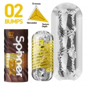 Мастурбатор Tenga Spinner DX 02 Bumps - Tenga - в Якутске купить с доставкой
