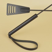 Черный кожаный стек «Сириус» - 60 см. - Sitabella - купить с доставкой в Якутске