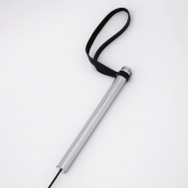 Черный стек с металлической ручкой - Crazy Handmade - купить с доставкой в Якутске Черный стек с металлической ручкой - Crazy Handmade - купить с доставкой в Якутске