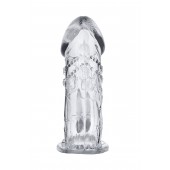 Прозрачная насадка на пенис Uco - 13 см. - A-toys - в Якутске купить с доставкой