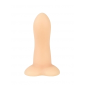 Телесный нереалистичный дилдо Emotional Soft Max - 13 см. - Lola Games купить с доставкой в интернет-магазине Orgasmix в Якутске Телесный нереалистичный дилдо Emotional Soft Max - 13 см. - Lola Games