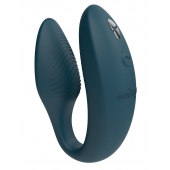 Зеленый вибратор для пар We-Vibe Sync 2 с пультом ДУ - We-vibe купить в Якутске с доставкой в Orgasmix.ru Зеленый вибратор для пар We-Vibe Sync 2 с пультом ДУ - We-vibe