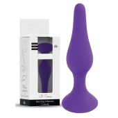 Фиолетовая анальная втулка Silcone Purple Plug Extra Large - 15,5 см. - Boys of Toys в Якутске Фиолетовая анальная втулка Silcone Purple Plug Extra Large - 15,5 см. - Boys of Toys