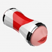 Двусторонний мастурбатор в колбе Power Grip Cup - вагина и ротик - Boys of Toys - в Якутске купить с доставкой