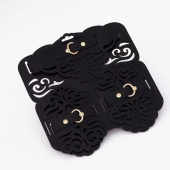 Фигурный набор для БДСМ-игр с узорами и золотистой фурнитурой - Crazy Handmade - купить с доставкой в Якутске Фигурный набор для БДСМ-игр с узорами и золотистой фурнитурой - Crazy Handmade - купить с доставкой в Якутске