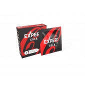 Презервативы с ароматом колы Expert Cola - 3 шт. - Expert - купить с доставкой в Якутске