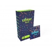 Светящиеся в темноте презервативы Expert Neon - 15 шт. - Expert - купить с доставкой в Якутске