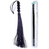 Черная силиконовая плеть - 37 см. - Boys of Toys - купить с доставкой в Якутске