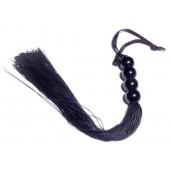 Черная силиконовая плеть - 37 см. - Boys of Toys - купить с доставкой в Якутске