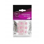 Прозрачная сквозная насадка на пенис с цветными шариками - Erowoman-Eroman - в Якутске купить с доставкой