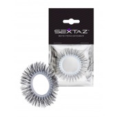 Круглое эрекционное кольцо с длинными «ресничками» - Sextaz - в Якутске купить с доставкой