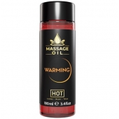 Массажное масло с согревающим эффектом Massage Oil Warming - 100 мл. - HOT - купить с доставкой в Якутске