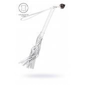 Белая кожаная плеть - 50 см. - Pecado - купить с доставкой в Якутске