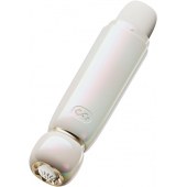 Бежевый вакуумный стимулятор клитора Lia - Zalo