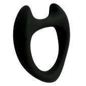 Черное эрекционное кольцо с рожками Wooomy Toro M - Adrien Lastic - в Якутске купить с доставкой