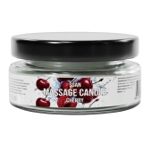 Массажная свеча «Спелая вишня» - 50 мл. - SGAN - купить с доставкой в Якутске
