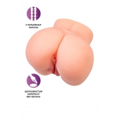 Реалистичный мастурбатор в форме попки с двумя любовными входами - No Name - в Якутске купить с доставкой