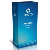 Презервативы OKOTO Mega Mix - 18 шт. - Sitabella - купить с доставкой в Якутске
