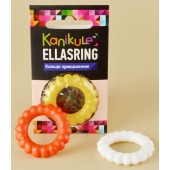Цветное рельефное эрекционное кольцо Ellasring - Sitabella - в Якутске купить с доставкой