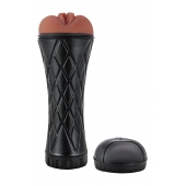 Коричневый мастурбатор-вагина Marly - Dream Toys - в Якутске купить с доставкой