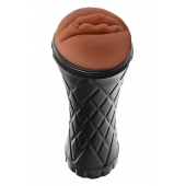 Коричневый мастурбатор-вагина Marly - Dream Toys - в Якутске купить с доставкой