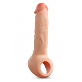 Телесная насадка-удлинитель Thrive 8.75 Inch Realistic Penis Extender Sleeve - 22,2 см. - Blush Novelties - в Якутске купить с доставкой