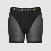 Трусики-шорты для фиксации насадок Strap-on-me Harness Lingerie Halo - size XS - Strap-on-me - купить с доставкой в Якутске