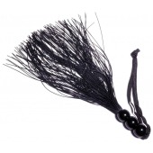 Черная силиконовая плетка - 25,4 см. - Boys of Toys - купить с доставкой в Якутске