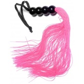 Розовая силиконовая плеть - 35,5 см. - Boys of Toys - купить с доставкой в Якутске