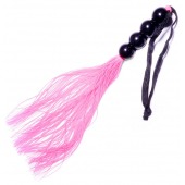 Розовая силиконовая плеть - 35,5 см. - Boys of Toys - купить с доставкой в Якутске