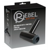 Черный мастурбатор с удобной ручкой Masturbator with 2 Functions - Orion - в Якутске купить с доставкой