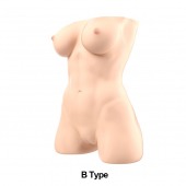 Телесный мастурбатор-торс Jessica B - Naked Factory - в Якутске купить с доставкой