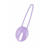 Сиреневый вагинальный шарик Smartballs Uno с петлей - Fun Factory