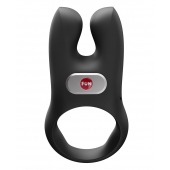 Черное эрекционное виброкольцо Nos - Fun Factory - в Якутске купить с доставкой