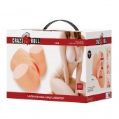 Телесный мастурбатор Liora с 2 любовными тоннелями - Baile - в Якутске купить с доставкой