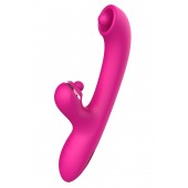 Розовый вибратор-кролик с усиленной стимуляцией точки G - Secwell
