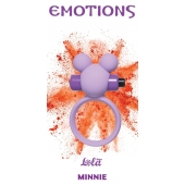 Сиреневое эрекционное виброколечко Emotions Minnie - Lola Games - в Якутске купить с доставкой