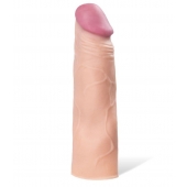 Реалистичная насадка с ярко выраженной головкой - 16,5 см. - A-toys - в Якутске купить с доставкой