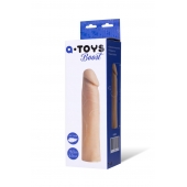 Реалистичная насадка с ярко выраженной головкой - 16,5 см. - A-toys - в Якутске купить с доставкой