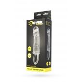 Прозрачная насадка с петлёй для фиксации - 14 см. - ToyFa - в Якутске купить с доставкой