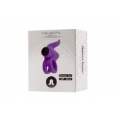 Эрекционное кольцо с подхватом мошонки и стимуляцией клитора Bullet Lastic Ring - Adrien Lastic - в Якутске купить с доставкой