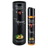 Массажное масло с ароматом экзотических фруктов Huile de Massage Gourmande Fruits Exotiques - 59 мл. - Plaisir Secret - купить с доставкой в Якутске