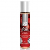 Смазка с ароматом клубники JO Flavored Strawberry Kiss - 30 мл. - System JO - купить с доставкой в Якутске