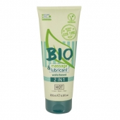 Массажный гель-лубрикант Bio 2-in-1 - 200 мл. - HOT - купить с доставкой в Якутске